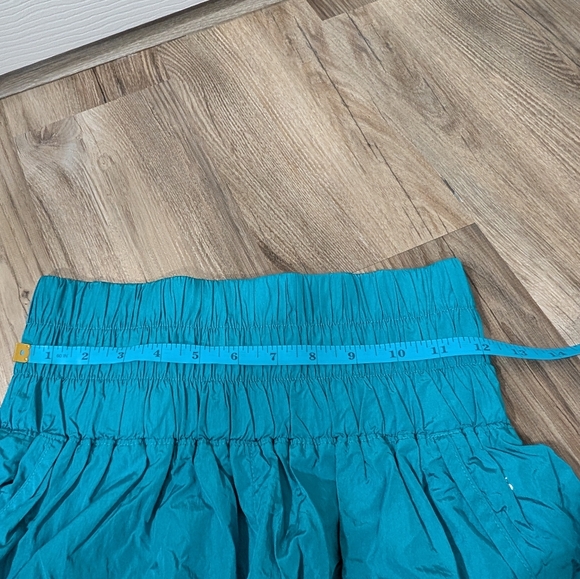 Free People Movement, Size Medium The Way Home High Rise Athletic Short, Aqua - Picture 5 of 5